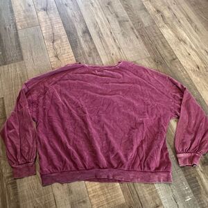 Free People Women's Size S Red
Crew Neck Sweatshirt
